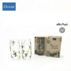 แก้วน้ำ Water glass  HP JUNGLE BIRDS_HI BALL จากโอเชียนกลาส Ocean glass แก้วดีไซน์สวย