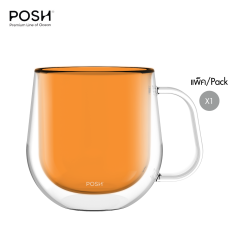แก้วน้ำสองชั้น GROOVE Maple Double Wall Mug 360 ml