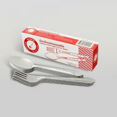 ช้อนส้อม-จรวด (12คู่)