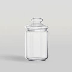 ขวดโหล Storage jar POP JAR650 ml (Glass Lid) จากโอเชียนกลาส Ocean glass ขวดโหลดีไซน์สวย