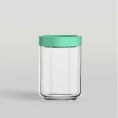 ขวดโหล Storage jar STAX JAR 650 ml (GREEN) จากโอเชียนกลาส Ocean glass ขวดโหลดีไซน์สวย