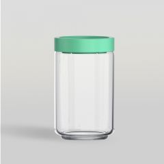 ขวดโหล Storage jar STAX JAR 750 ml (GREEN) จากโอเชียนกลาส Ocean glass ขวดโหลดีไซน์สวย