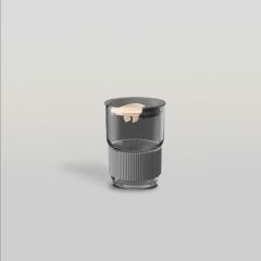 Coffee Lover Personal Glass 460 ml - Black