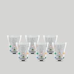 เซตของขวัญ แก้วน้ำ HAPPY STACKING GLASS 300 ML – OUTDOOR FUN