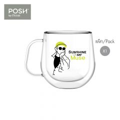 Own Your Vibes แก้วน้ำสองชั้น Groove Mug Muse 360ml