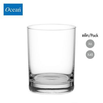 แก้วน้ำ Water glass SAN MARINO DOUBLE ROCK 385 ml จากโอเชียนกลาส Ocean glass แก้วดีไซน์สวย