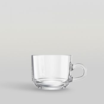 แก้วชา Glass tea cup STACK TEA CUP 200 ml จากโอเชียนกลาส Ocean glass แก้วชาดีไซน์สวย