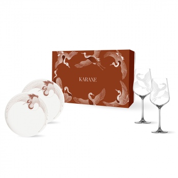 ชุดของขวัญแก้วไวน์ KARANE -Dinner Set