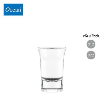 แก้วช็อต แก้วเป๊ก Shot glass UNO SHOT 35 ml จากโอเชียนกลาส Ocean glass แก้วเป๊กดีไซน์สวย 