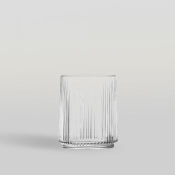แก้วน้ำ Water glass ILLUM Rock Clear 300 ml จากพอช POSHcreativeliving แก้วน้ำมินิมอลดีไซน์สวย