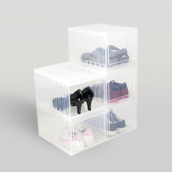 กล่องรองเท้าพลาสติก รุ่น Container 12 ชิ้น/ชุด