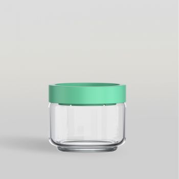 ขวดโหล Storage jar STAX JAR 325 ml (GREEN) จากโอเชียนกลาส Ocean glass ขวดโหลดีไซน์สวย