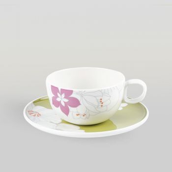 จานรองแก้วกาแฟ COFFEE CUP SAUCER 15.5 CM.