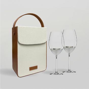 ชุดของขวัญแก้วไวน์ Prestige set Lavish Bordeaux และ กระเป๋าใส่แก้วไวน์
