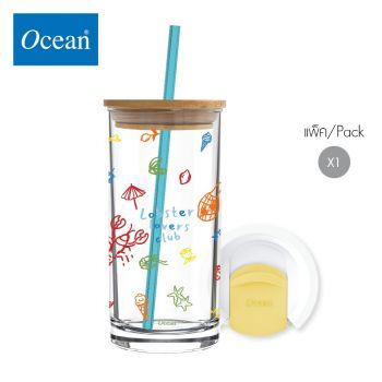 เซตแก้วน้ำ SUMMER ON THE BEACH Personal glass 570 ml